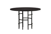 Furniture Fashion Copenhagen Matbord Ø115, Svart - Azalea Home