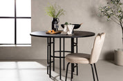 Furniture Fashion Copenhagen Matbord Ø115, Svart - Azalea Home