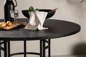 Furniture Fashion Copenhagen Matbord Ø115, Svart - Azalea Home