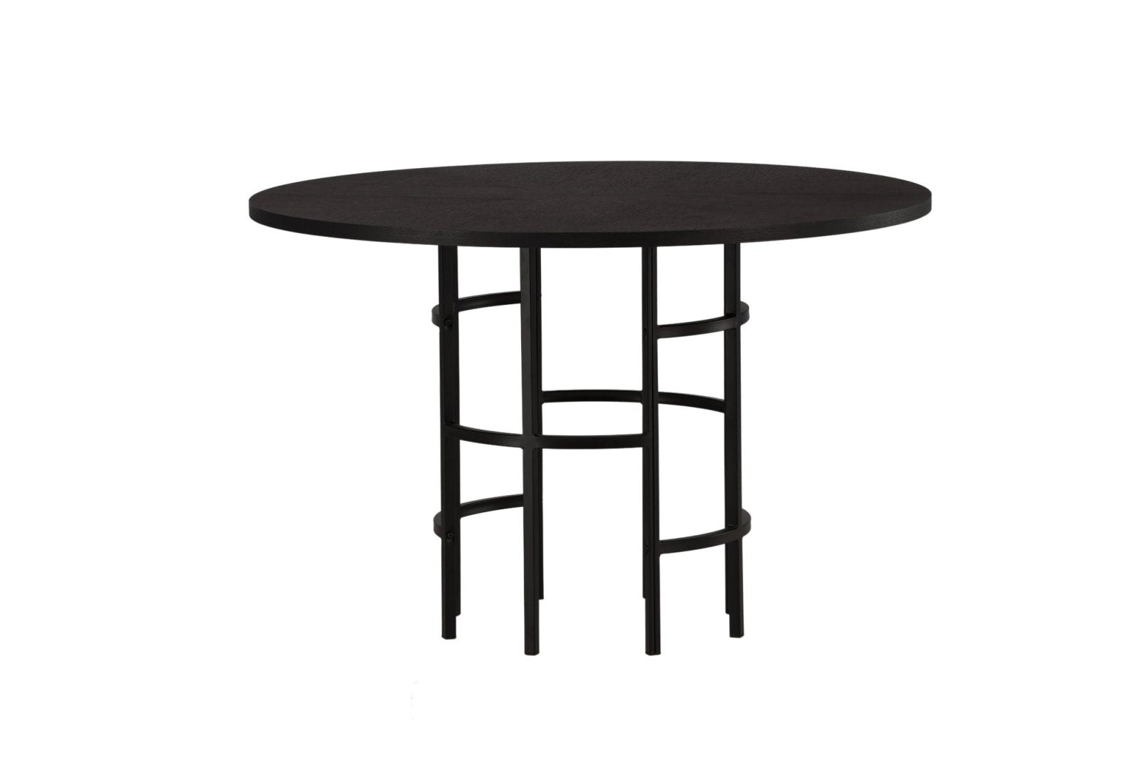 Furniture Fashion Copenhagen Matbord Ø115, Svart - Azalea Home