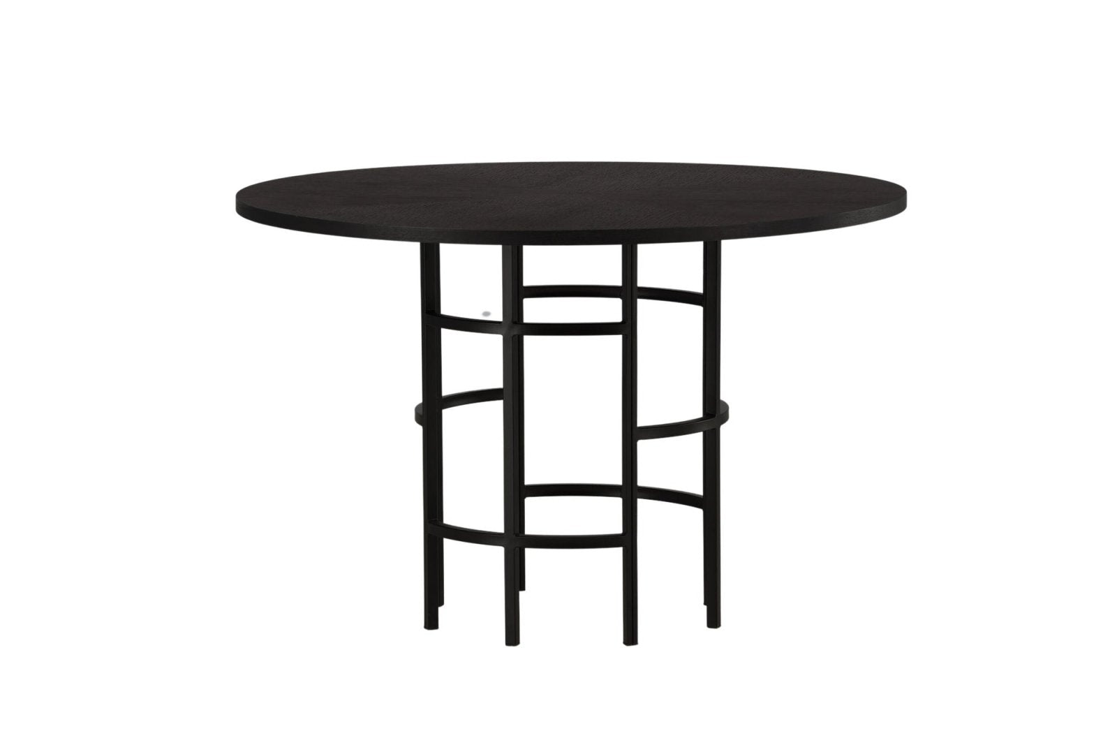 Furniture Fashion Copenhagen Matbord Ø115, Svart - Azalea Home