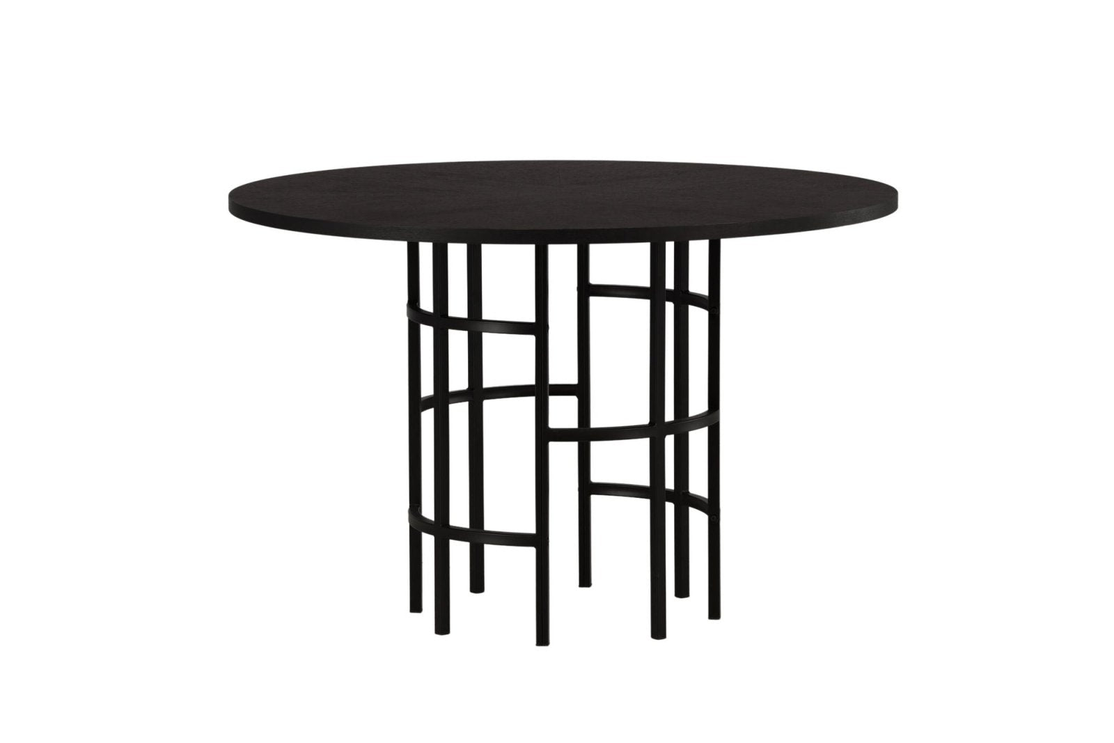 Furniture Fashion Copenhagen Matbord Ø115, Svart - Azalea Home