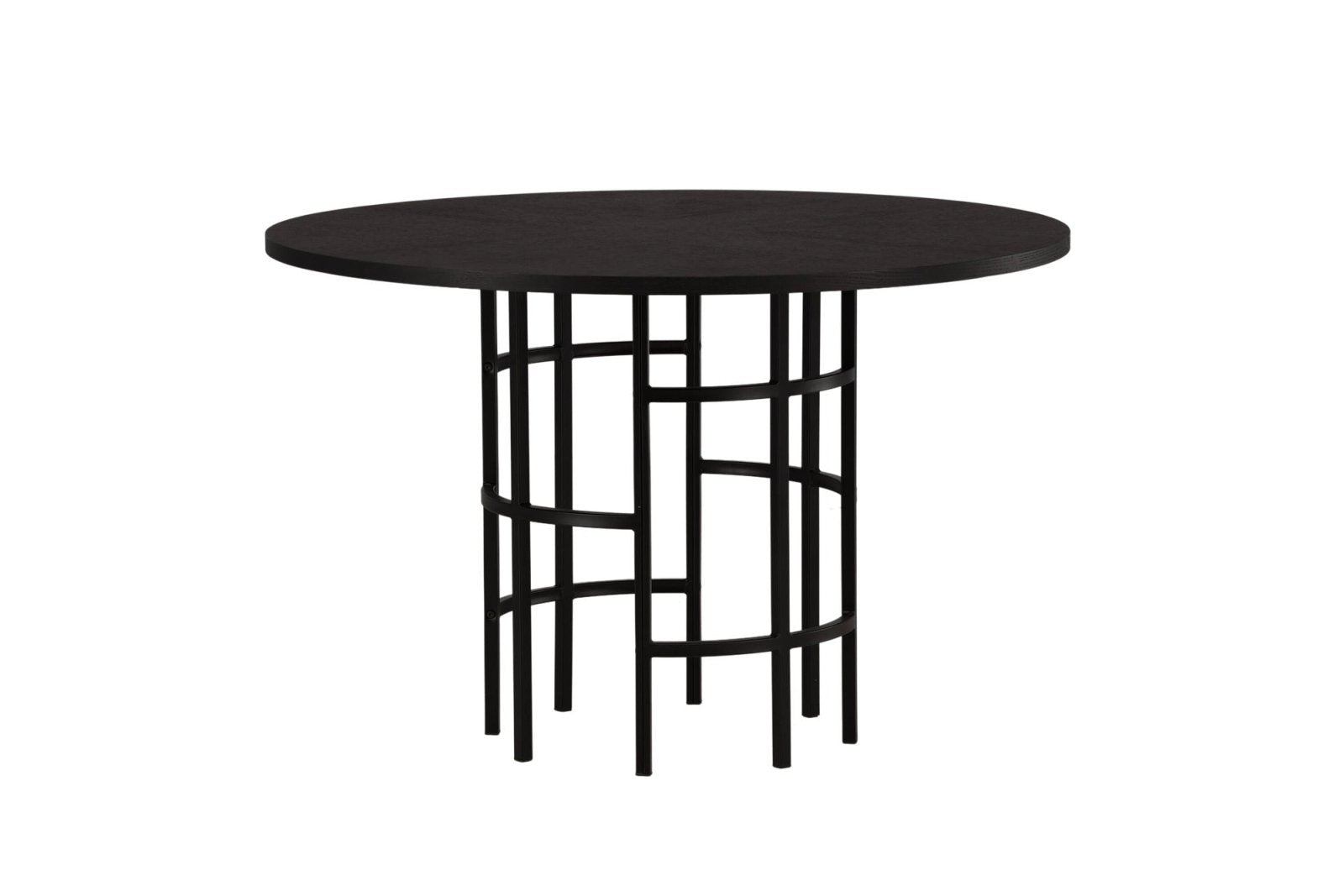 Furniture Fashion Copenhagen Matbord Ø115, Svart - Azalea Home