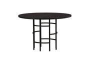Furniture Fashion Copenhagen Matbord Ø115, Svart - Azalea Home