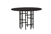Furniture Fashion Copenhagen Matbord Ø115, Svart - Azalea Home