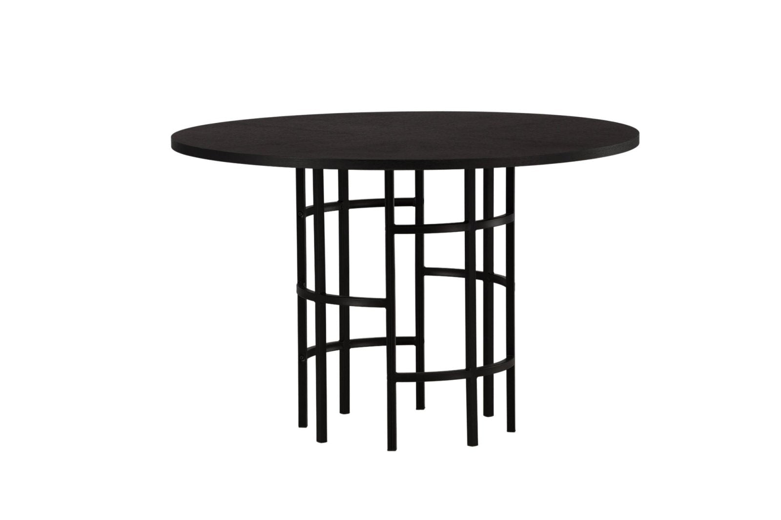 Furniture Fashion Copenhagen Matbord Ø115, Svart - Azalea Home