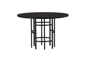 Furniture Fashion Copenhagen Matbord Ø115, Svart - Azalea Home