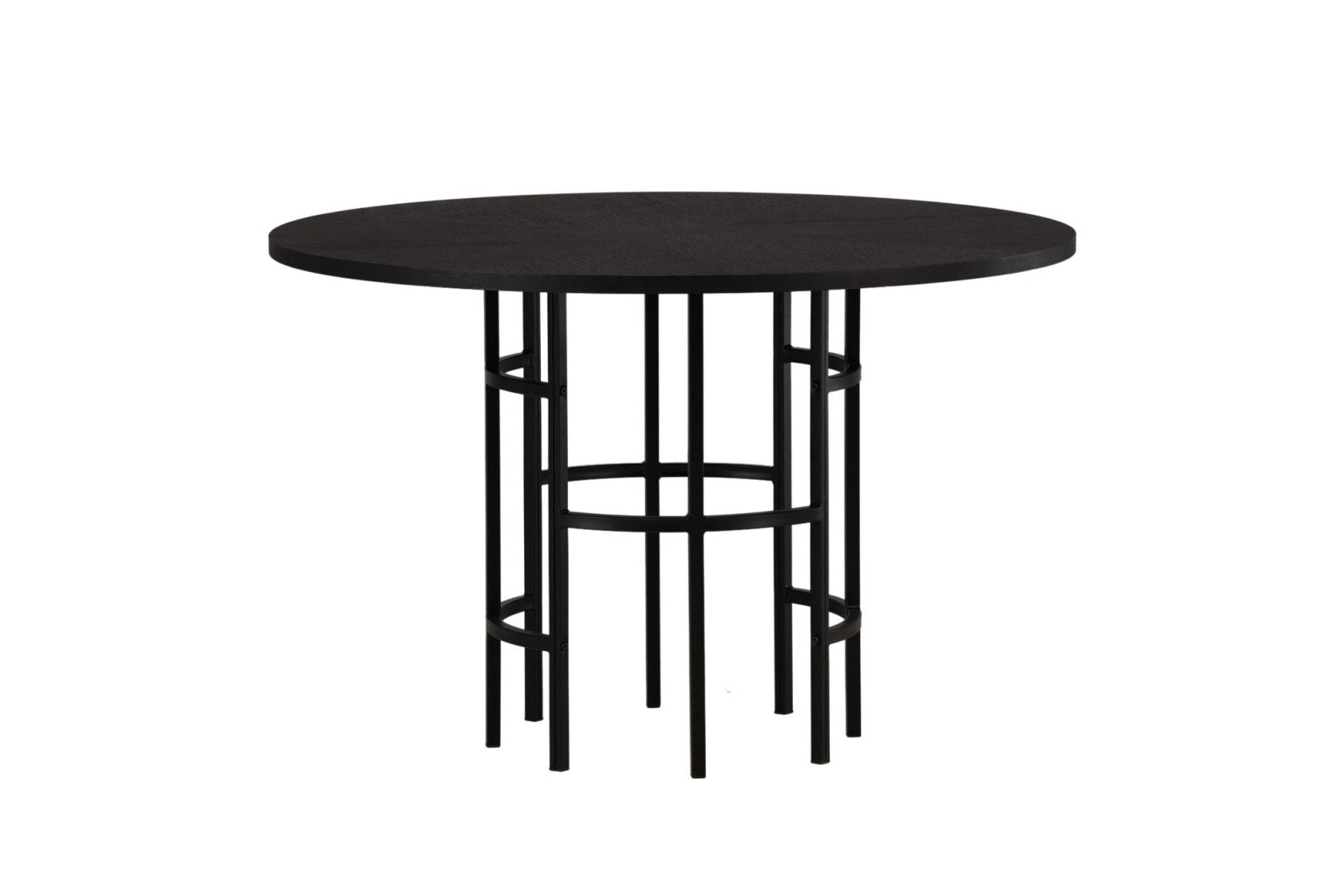 Furniture Fashion Copenhagen Matbord Ø115, Svart - Azalea Home