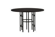 Furniture Fashion Copenhagen Matbord Ø115, Svart - Azalea Home