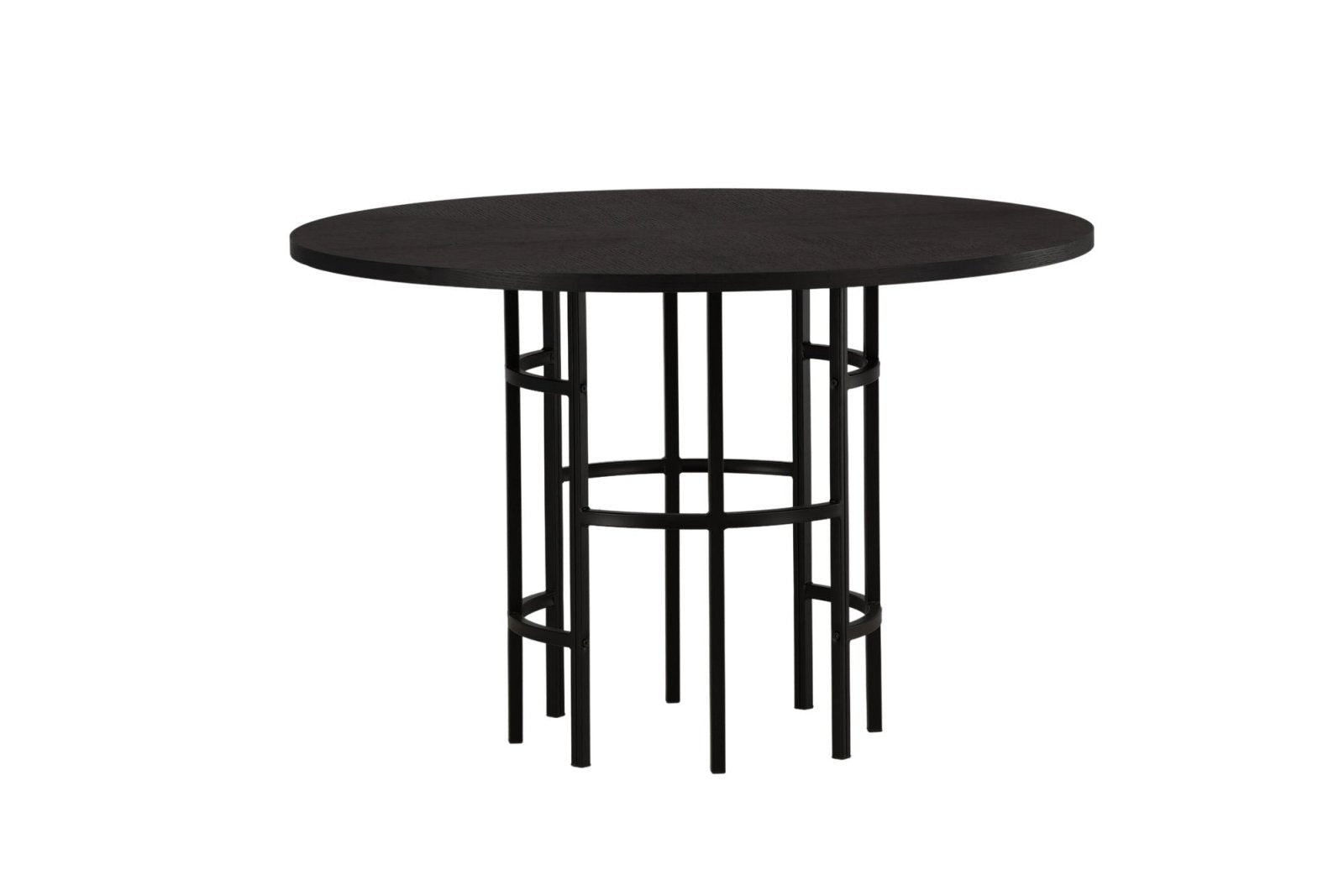 Furniture Fashion Copenhagen Matbord Ø115, Svart - Azalea Home