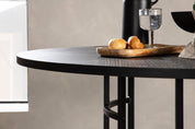 Furniture Fashion Copenhagen Matbord Ø115, Svart - Azalea Home