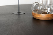 Furniture Fashion Copenhagen Matbord Ø140, Svart - Azalea Home