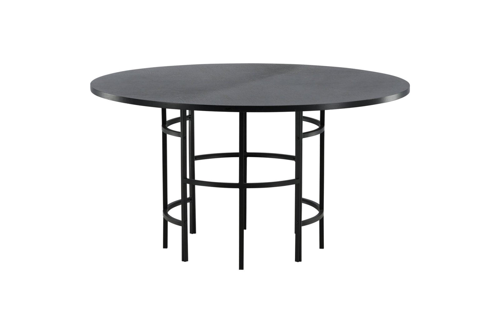 Furniture Fashion Copenhagen Matbord Ø140, Svart - Azalea Home