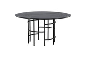 Furniture Fashion Copenhagen Matbord Ø140, Svart - Azalea Home