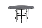 Furniture Fashion Copenhagen Matbord Ø140, Svart - Azalea Home