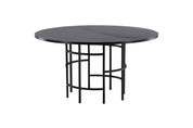 Furniture Fashion Copenhagen Matbord Ø140, Svart - Azalea Home