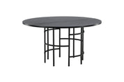 Furniture Fashion Copenhagen Matbord Ø140, Svart - Azalea Home