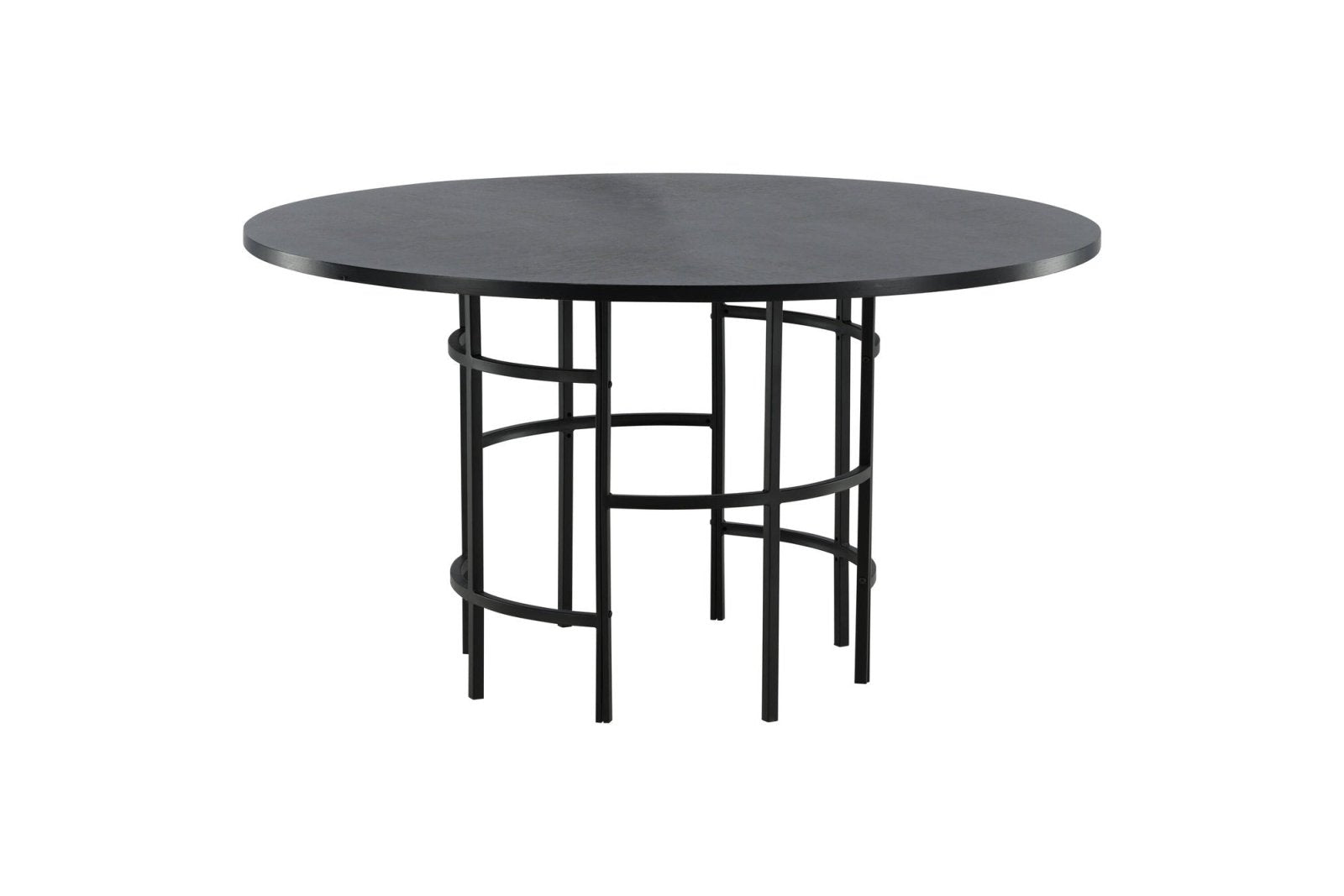 Furniture Fashion Copenhagen Matbord Ø140, Svart - Azalea Home