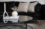 Furniture Fashion Falsterbo Soffbord Ø100, Svart - Azalea Home