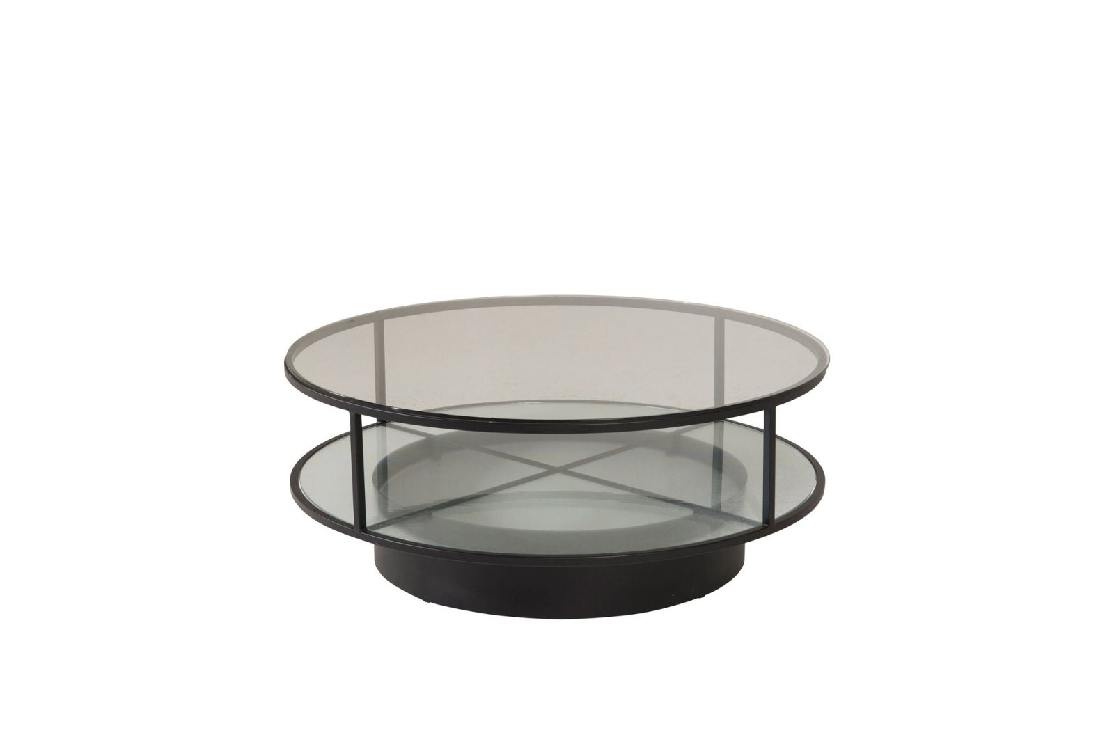 Furniture Fashion Falsterbo Soffbord Ø100, Svart - Azalea Home