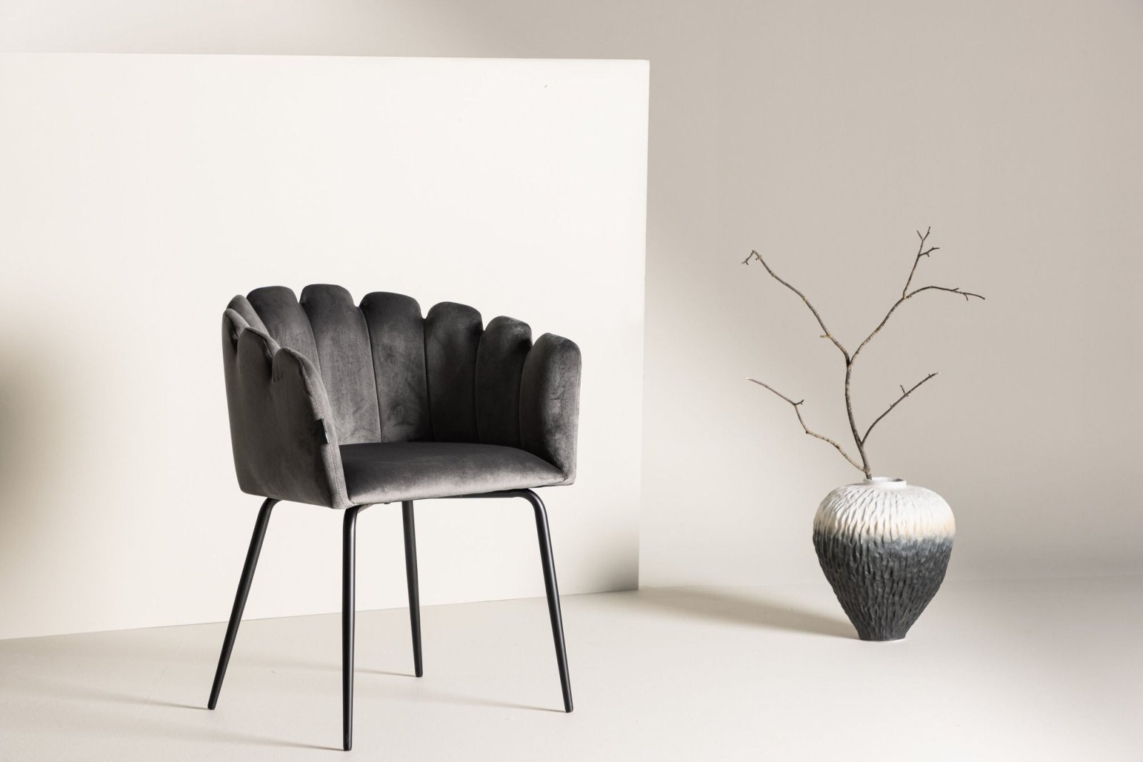 Furniture Fashion Limhamn Matstol, Grå - Azalea Home