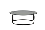 Furniture Fashion Lomma Soffbord Ø110, Svart - Azalea Home