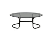 Furniture Fashion Lomma Soffbord Ø110, Svart - Azalea Home