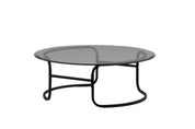 Furniture Fashion Lomma Soffbord Ø110, Svart - Azalea Home