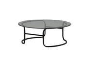 Furniture Fashion Lomma Soffbord Ø110, Svart - Azalea Home