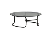 Furniture Fashion Lomma Soffbord Ø110, Svart - Azalea Home
