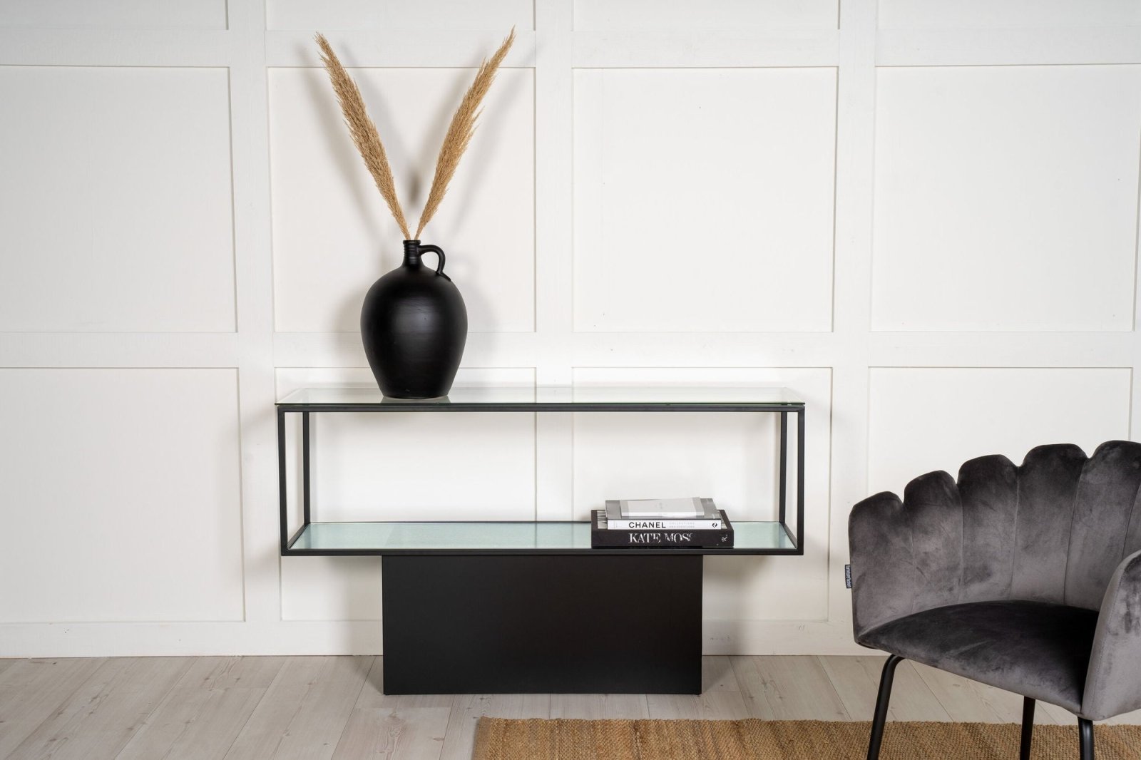 Furniture Fashion Maglehem Sideboard, Svart - Azalea Home