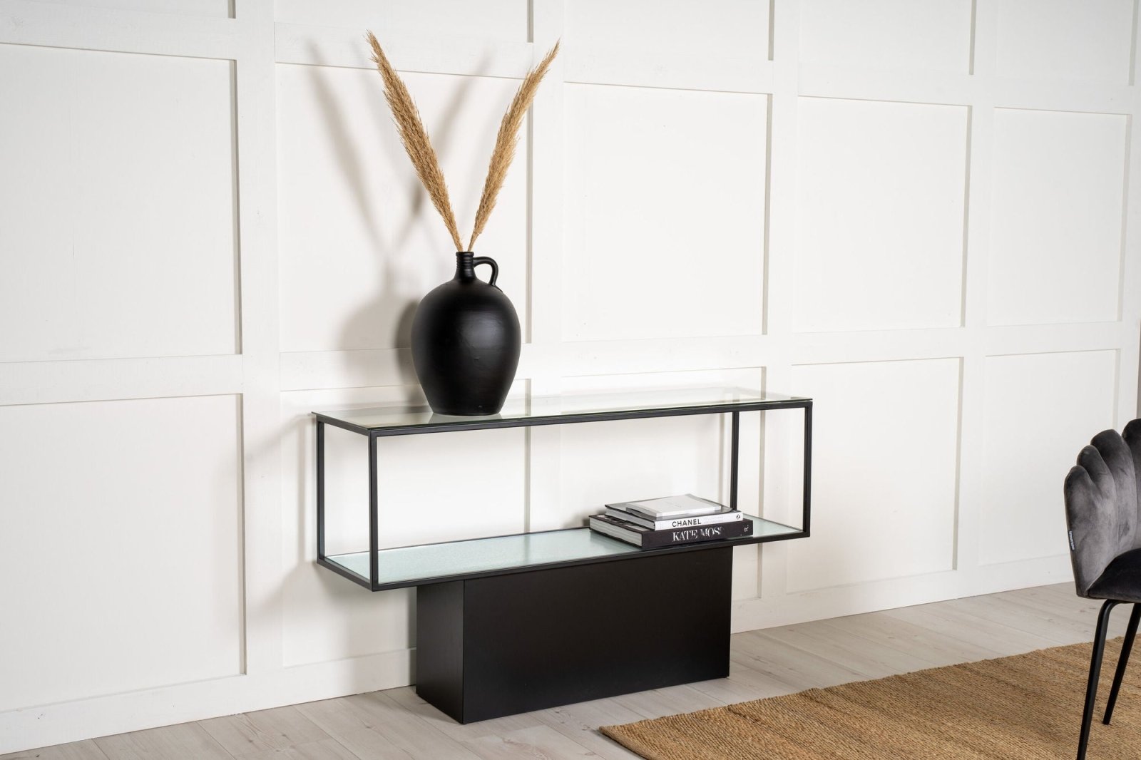 Furniture Fashion Maglehem Sideboard, Svart - Azalea Home