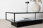 Furniture Fashion Maglehem Soffbord 60 x 130 cm, Svart - Azalea Home