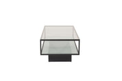 Furniture Fashion Maglehem Soffbord 60 x 130 cm, Svart - Azalea Home