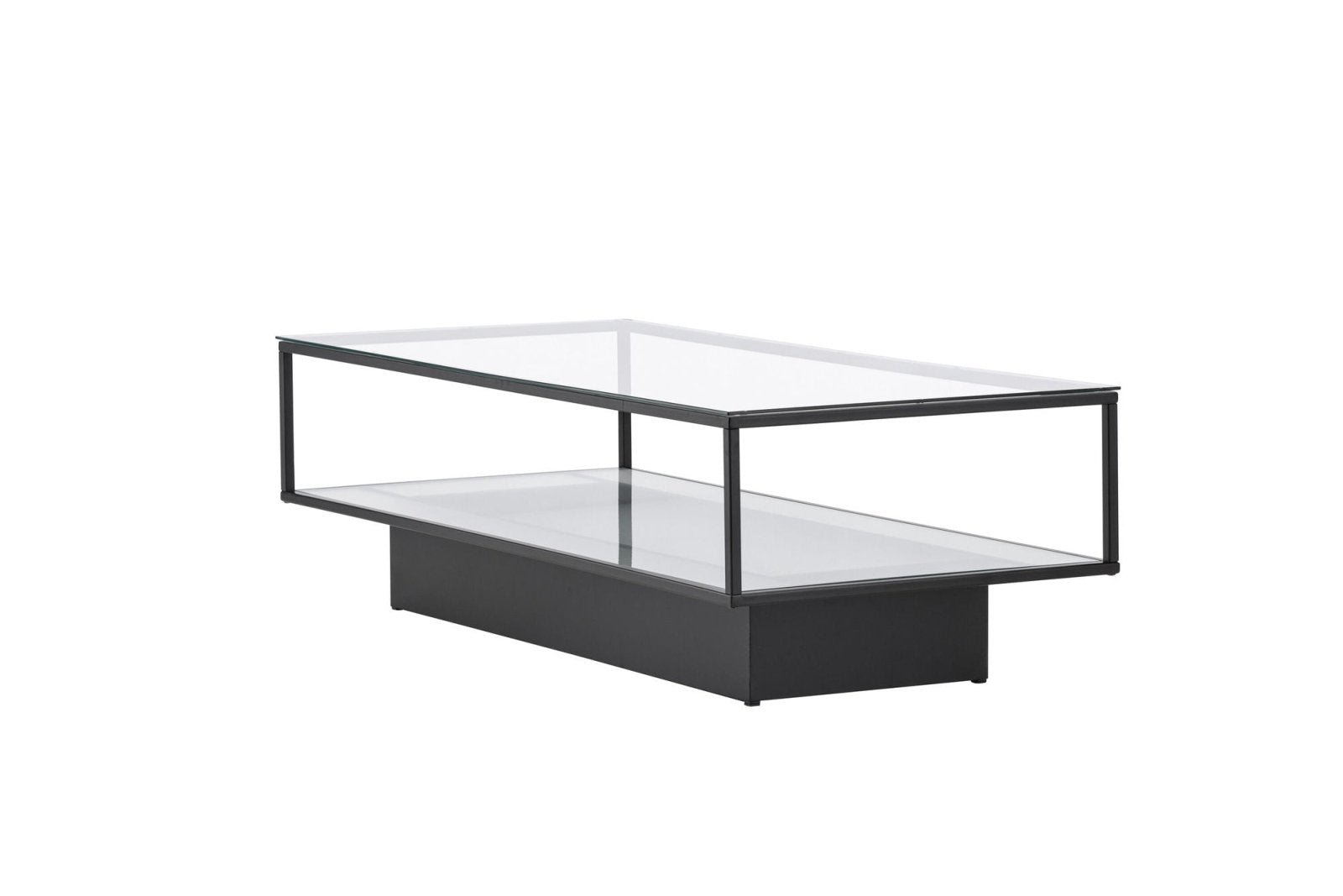 Furniture Fashion Maglehem Soffbord 60 x 130 cm, Svart - Azalea Home