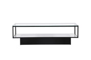 Furniture Fashion Maglehem Soffbord 60 x 130 cm, Svart - Azalea Home