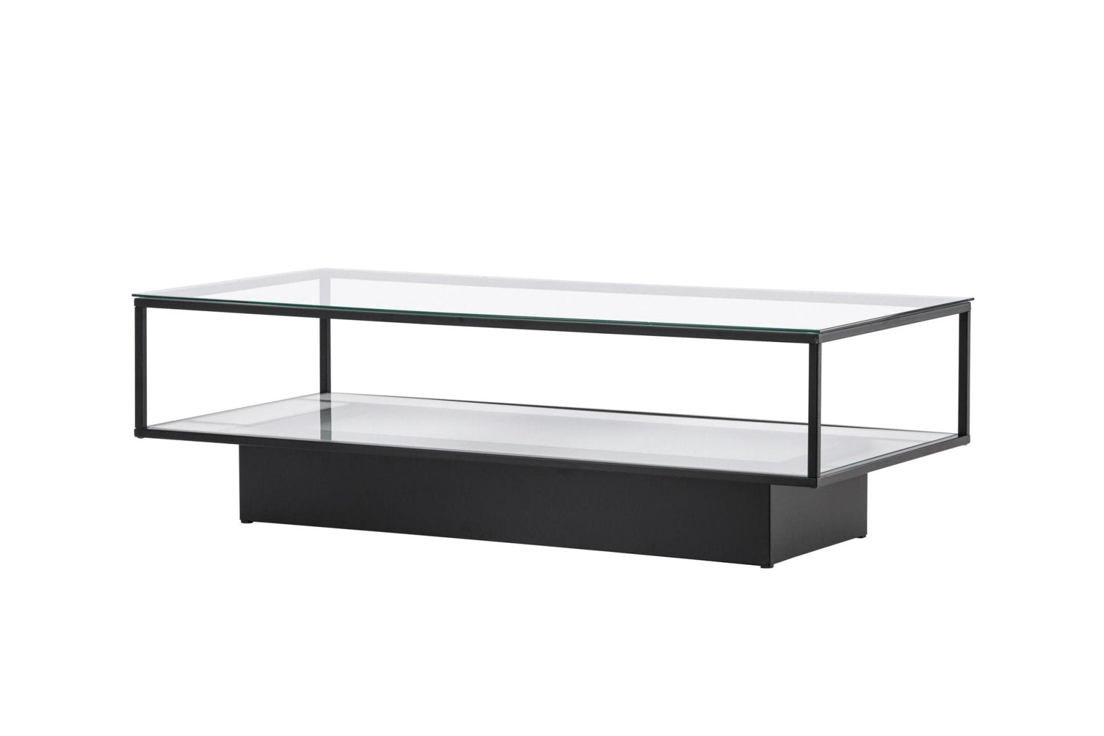 Furniture Fashion Maglehem Soffbord 60 x 130 cm, Svart - Azalea Home