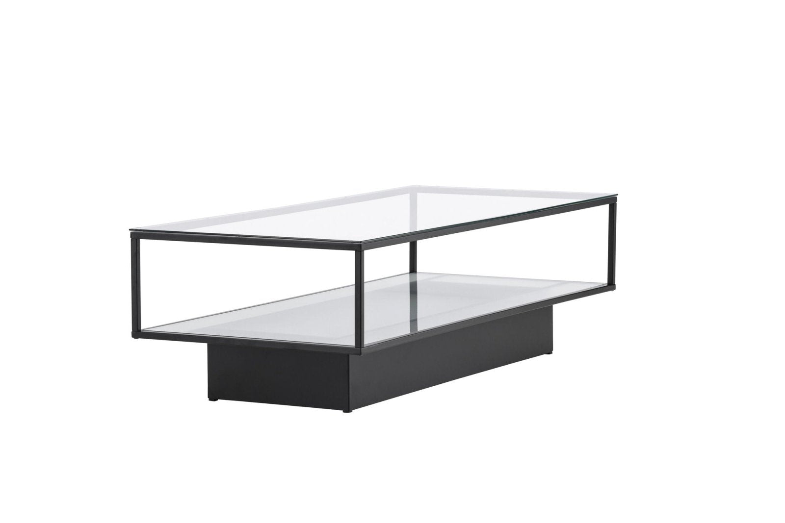 Furniture Fashion Maglehem Soffbord 60 x 130 cm, Svart - Azalea Home