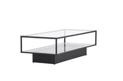 Furniture Fashion Maglehem Soffbord 60 x 130 cm, Svart - Azalea Home