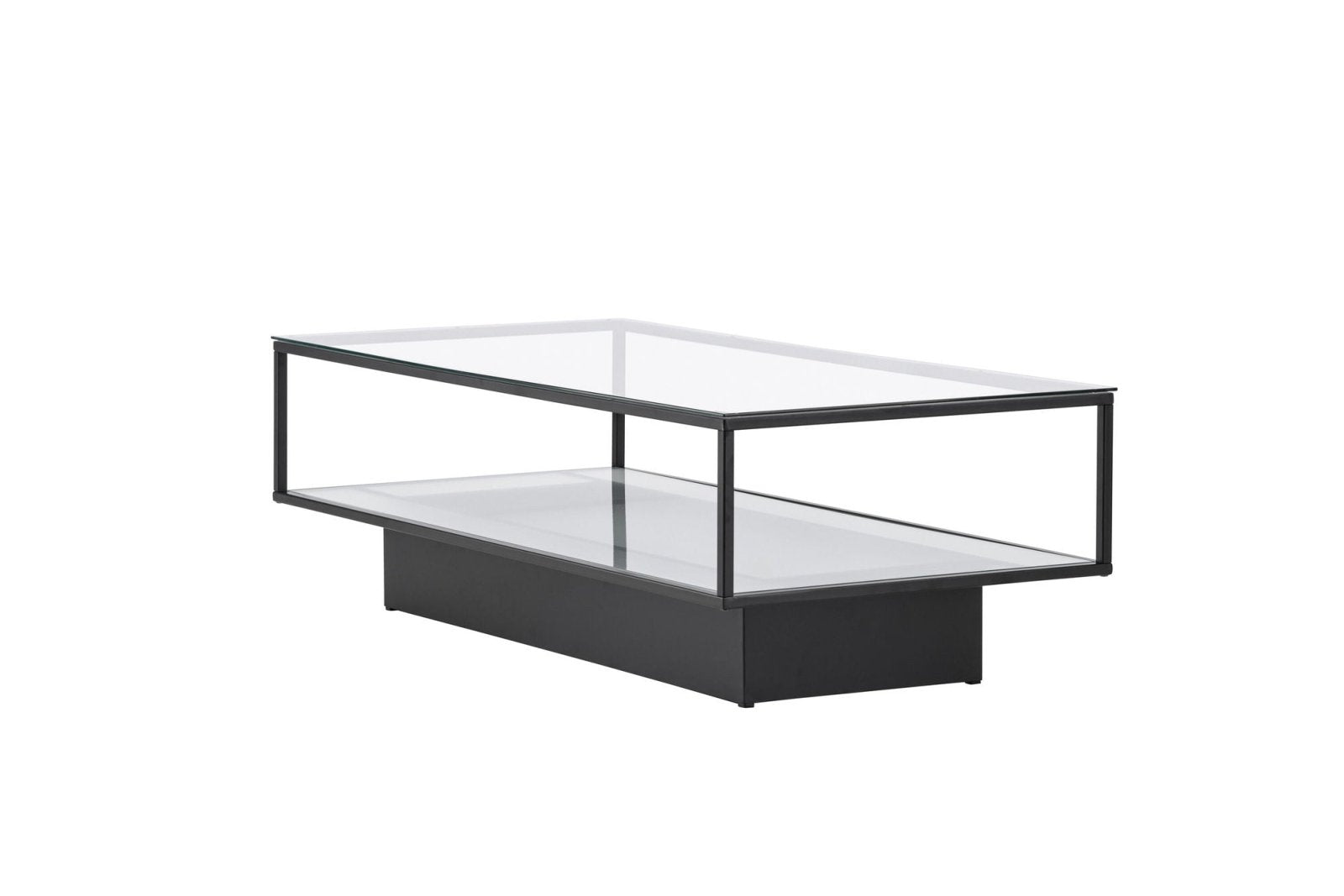 Furniture Fashion Maglehem Soffbord 60 x 130 cm, Svart - Azalea Home