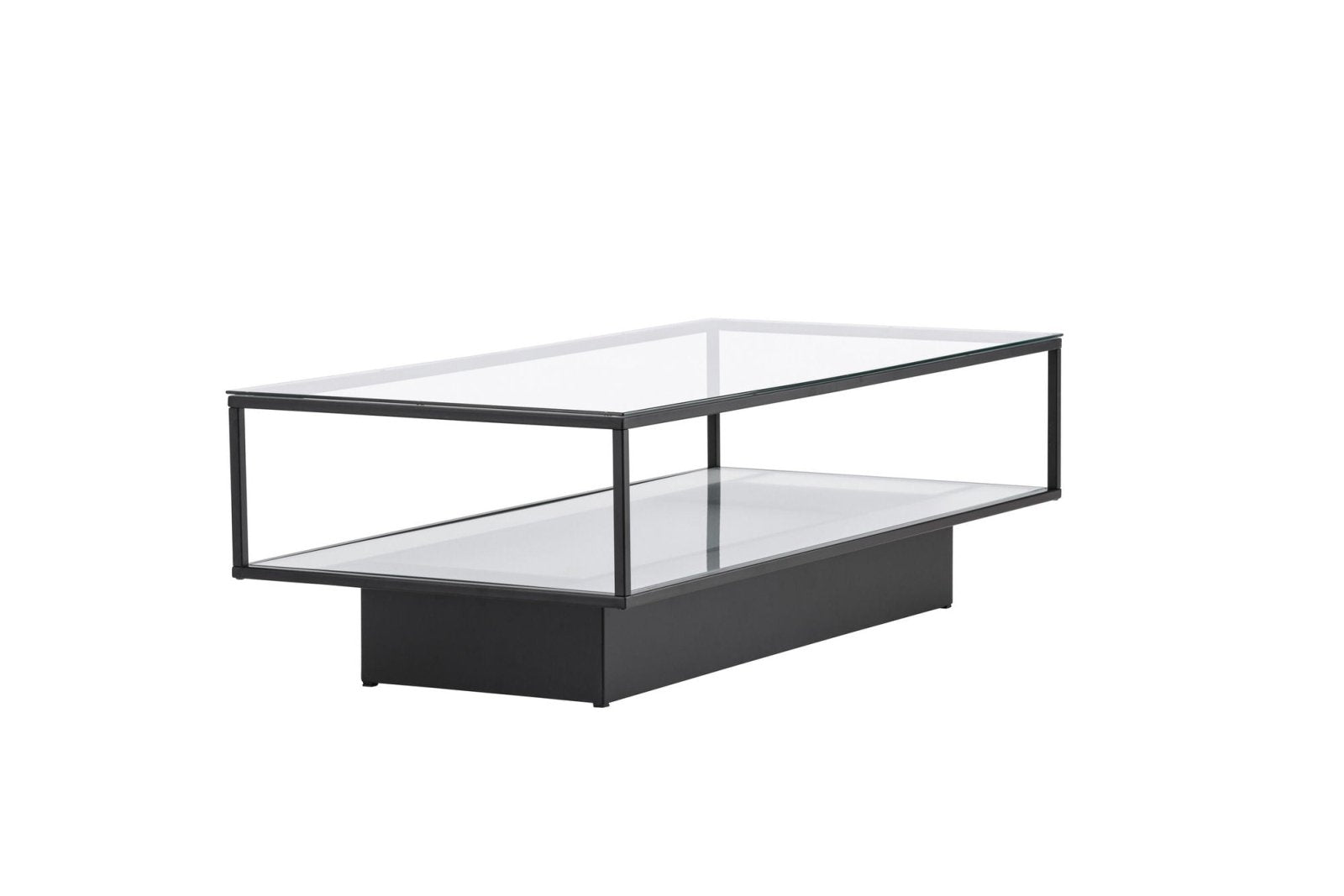 Furniture Fashion Maglehem Soffbord 60 x 130 cm, Svart - Azalea Home