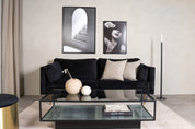 Furniture Fashion Maglehem Soffbord 60 x 130 cm, Svart - Azalea Home