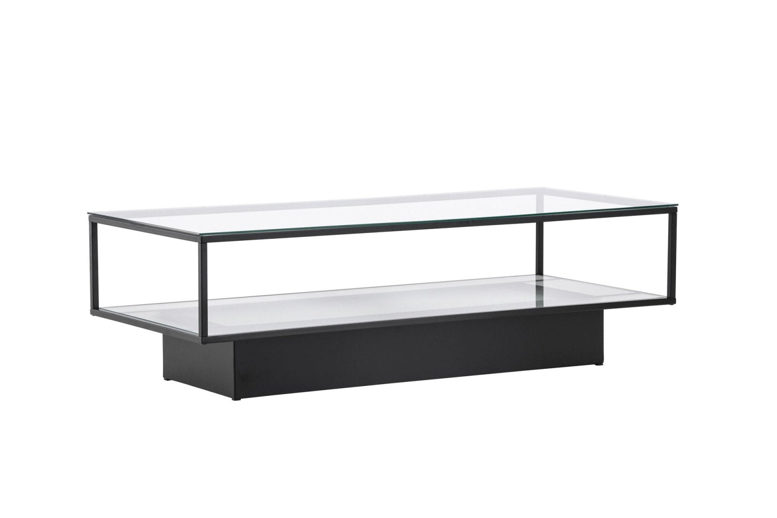 Furniture Fashion Maglehem Soffbord 60 x 130 cm, Svart - Azalea Home
