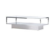 Furniture Fashion Maglehem Soffbord 60x130, Krom - Azalea Home