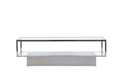 Furniture Fashion Maglehem Soffbord 60x130, Krom - Azalea Home