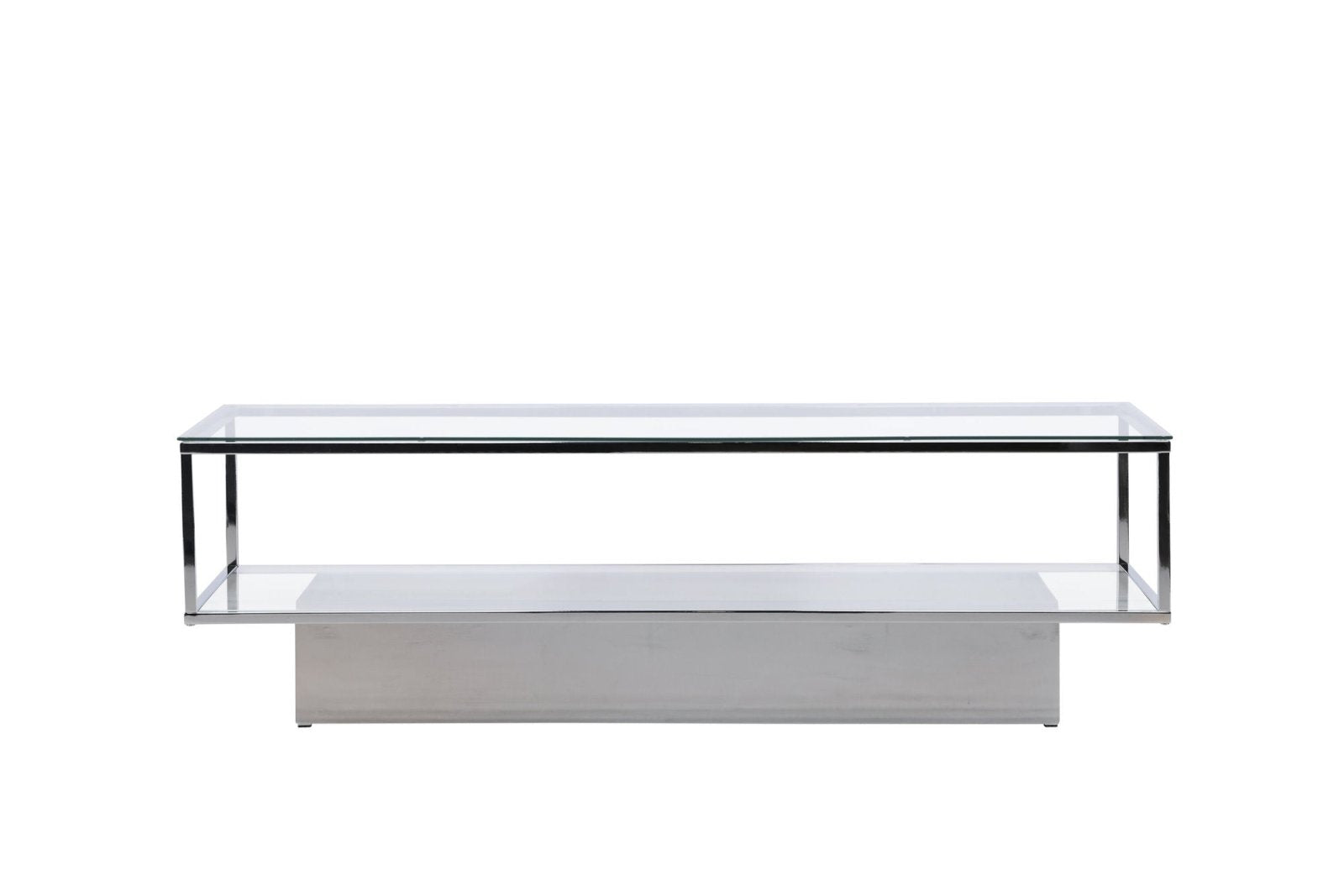 Furniture Fashion Maglehem Soffbord 60x130, Krom - Azalea Home