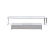 Furniture Fashion Maglehem Soffbord 60x130, Krom - Azalea Home
