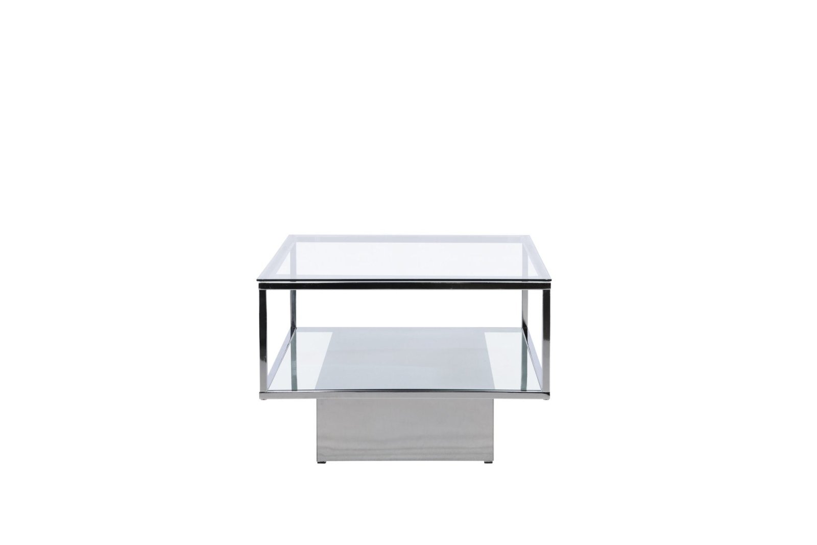 Furniture Fashion Maglehem Soffbord 60x130, Krom - Azalea Home