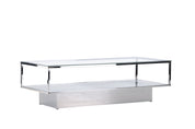 Furniture Fashion Maglehem Soffbord 60x130, Krom - Azalea Home