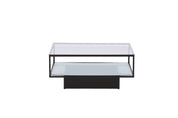 Furniture Fashion Maglehem Soffbord 90x90, Svart - Azalea Home